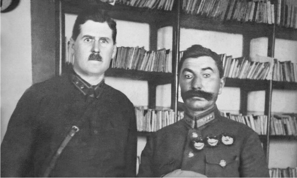 А. А. Тиммерман и С. М. Буденный-1932 год