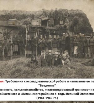 Экономика Тайшетского района в годы ВОВ