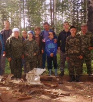 «След трассы АлСиб в Тайшетском районе»