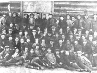 Бирюсинский лесозавод Востсибдрев  в 1942 г. Единство фронта и тыла