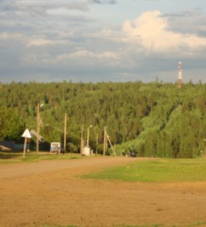 Село на взгорье. Черчет