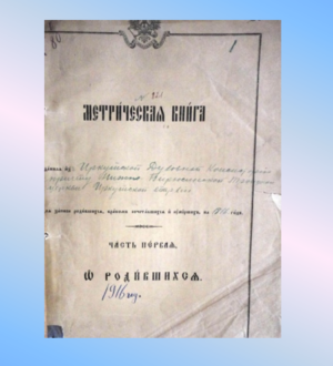 На участке Гоголевском в январе 1914 г. родился всего один ребенок